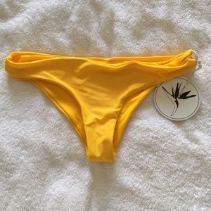 Yellow Byrds of Paradise Swim suit bottoms